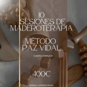 COMBO #1 - 10 Sesiones de Maderoterapia - Alicante